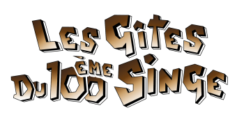 Logo Les Gîtes du 100ème Singe Logo Les Gîtes du 100ème Singe